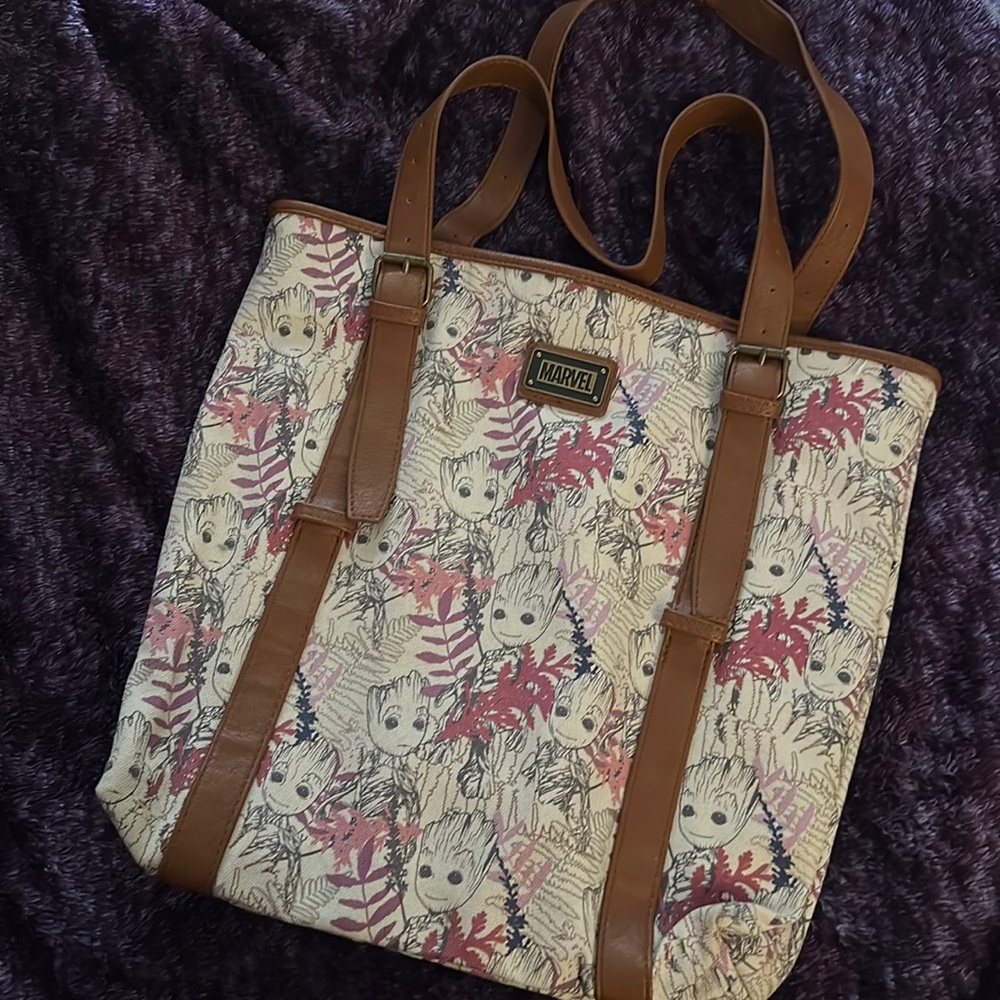 NWOT Groot Canvas tote